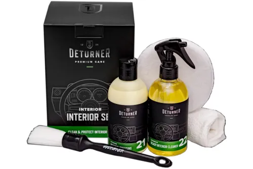 Deturner Interior Set – zestaw do czyszczenia i zabezpieczenia wnętrza auta