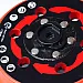 Evoxa DA Backing Plate 125 mm ventilated with radial channels for active cooling of polishing pads