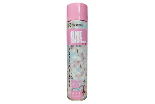 Freshtek Air Freshener Odour Spray 600ml spray bottle with dual-action formula for air purification