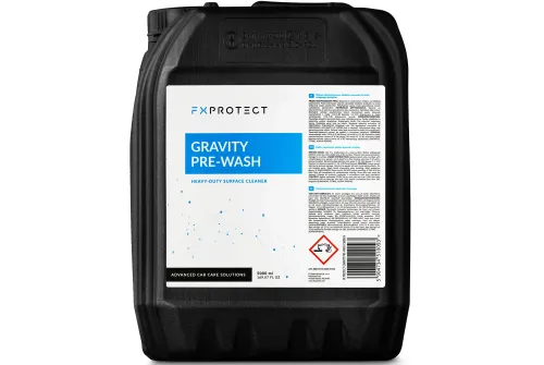FX PROTECT Gravity alkaliskt förtvättsmedel 5L kanna för professionell förtvätt av fordon