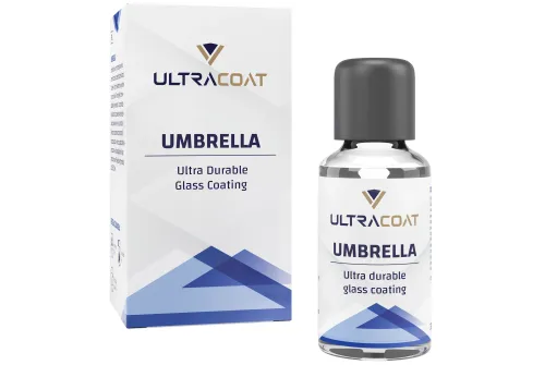 Ultracoat Umbrella – prosta w aplikacji niewidzialna wycieraczka, powłoka hydrofobowa 30ml