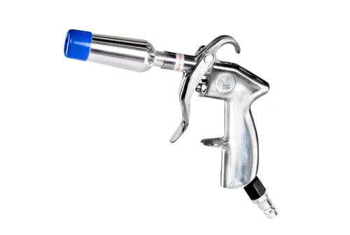 Air blow gun with Venturi nozzle in aluminium from BenBow, air flow up to 1000 L/min