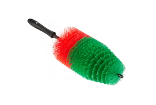 Vikan wheel brush with soft bristles for gentle cleaning of painted, polished and chrome-plated rims
