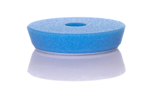 Blå WORK STUFF Heavy Cut Polerpad 90mm sluten cellskum för maskinpolering och lackkorrigering
