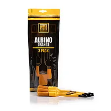Detailing Brush Set, Albino Orange, 3-Pack, Work Stuff