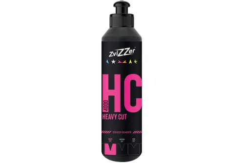 ZviZZer HC4000 Red Heavy Cut – mocno tnąca pasta pasta polerska 250ml