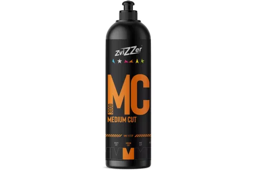 ZviZZer Medium Polish polermedel 750ml flaska för maskinpolering billack