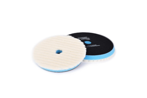 ShineMate Futro polerskie 41755 Short Wool Pad Striped, T140 Cutting, Niebieska pianka 8mm; 140mm