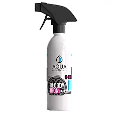 Metallföroreningsborttagare 500 ml, färgindikator, pH-balanserad, AQUA Bloody Iron