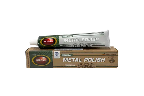 Metallpolishpasta 75ml Naturlig formula Långvarig glans, AUTOSOL