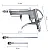 Air Blow Gun with 2 Nozzles 140mm & 80mm, BenBow