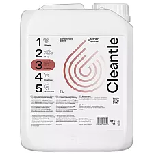 Leather Upholstery Cleaner 5L, High Cleaning Power, Natural Ingredients, Sandalwood Scent, Cleantle