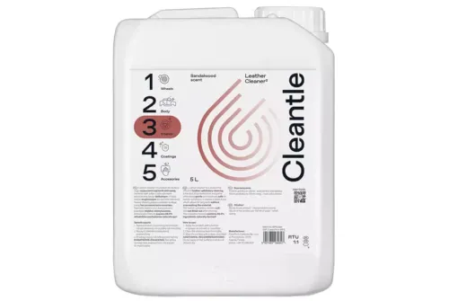 Cleantle Leather Cleaner - Produkt do czyszczenia tapicerki skórzanej 5L