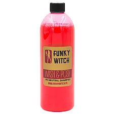 pH-Neutralt Biltvättschampo 1L, Högkoncentrerat, Vattenspottskydd, Funky Witch