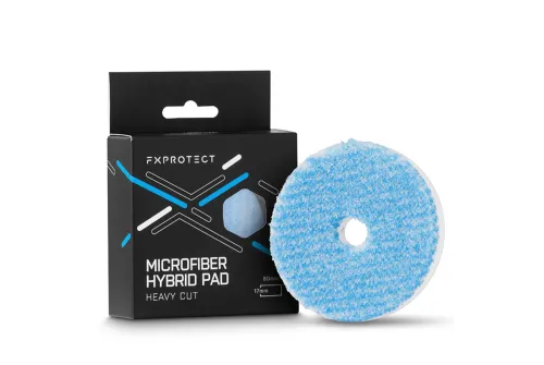 FX PROTECT Mikrofiber Hybrid Grovpoleringspad 80mm för lackkorrigering och polering