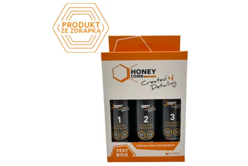 Bilvård poleringspasta set Honey Polska