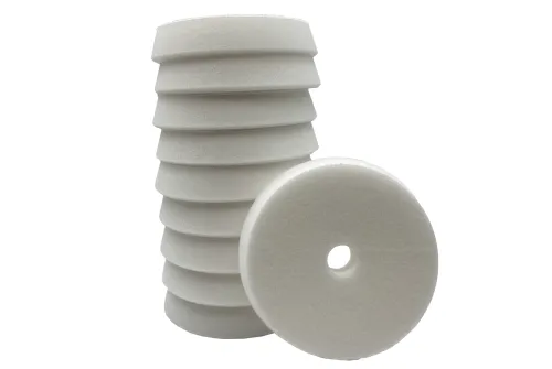 Poleringssvamp R-DA Vit Hård 140mm Skärkraft Hög Finish 10-Pack, Honey Combination
