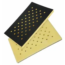 Hård kardborreplatta M-HARD 78x123mm, slitstark slipplatta, KOVAX