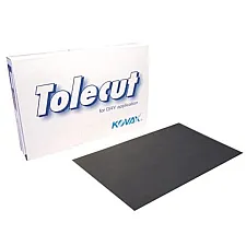 Self-Adhesive Abrasive Material 29x35mm 1/8 Cut K3000, Tolecut Black, Kovax