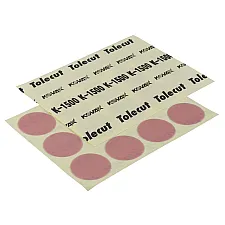Självhäftande sliprondell 34mm P1500 rosa Tolecut, Kovax