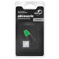 Sprutmunstycke MR1.0 1mm Diameter Justerbar Flöde Viton O-Ringar Syralinje, Marolex