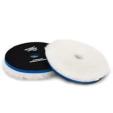 Wool Polishing Pad 134mm T130 Cut Blue 6mm Foam, High Performance, ShineMate