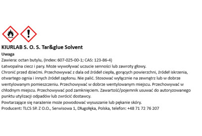 KiurLab SOS - silny preparat do usuwania smoły i kleju 5L