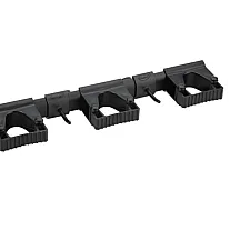 Väggfäste Flex 420mm, justerbar, slitstark plast, VIKAN
