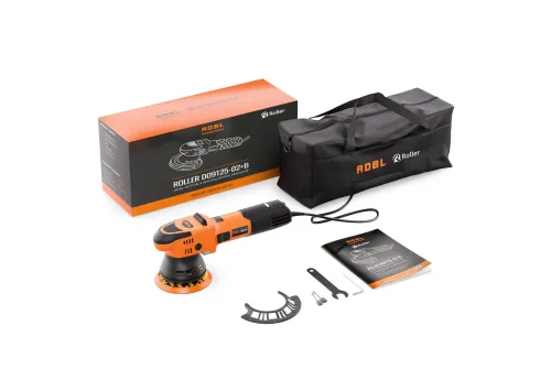 ADBL Compact DA Polisher 9mm with 6 speeds and 5 metre cable for professional paint correction
