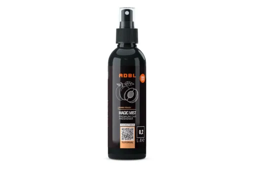 ADBL Car Air Freshener Sunny Peach 200ml bottle for cabin freshening