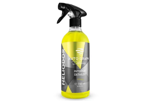 Auto Graph Interior Cleaner antistatic spray bottle 750ml with satin finish for vehicle interiors