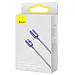 Baseus Kabel USB typ C - USB typ C Baseus 1,2 m fioletowy