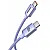 USB Type C-kabel 1,2m 100W Snabbladdning Dataöverföring Kristallglans Lila, Baseus