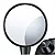 Rearview Mirror 360° Adjustable Blind Spot Eliminator Safety Hammer Black 65x55x17mm, Baseus