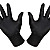 Black Nitrile Gloves 100-Pack Size S, Monster Shine