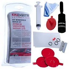 Car Windshield Repair Kit, Chip Crack Scratch Removal, Complete Set, Einparts