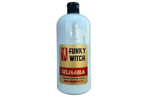 Medium Cutting Paste 1L Silikonfri Avancerad Formel Rotations- och Dual-Action Polering, FUNKY WITCH
