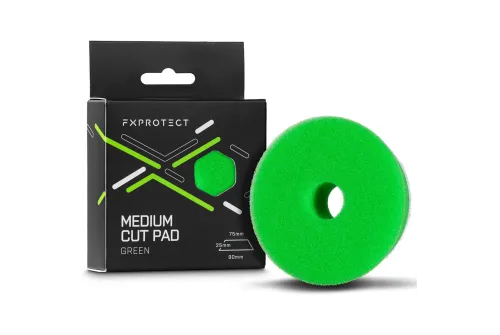 FX PROTECT Polerpad Medium Cut 75/90mm trapezoid öppen cellskum för DA polisher