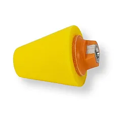 Polishing Cone Soft Yellow M14 85mm For Hard-To-Reach Areas Durable, Honey Combination