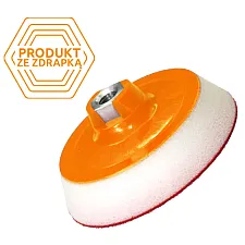 Elastisk Backingskiva M14 150mm Mjuk Vit Skum Poleringsskiva, Honey