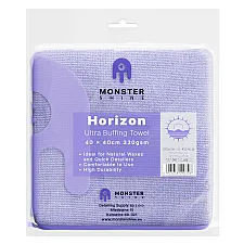 Mikrofiberduk för detaljering 40x40cm 320gsm kantfri violett hög absorption, Monster Shine Horizon