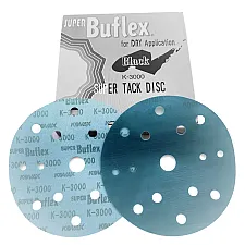 Dry Sanding Disc 152mm P4000 15-Hole for Gentle Paint Polishing, Kovax