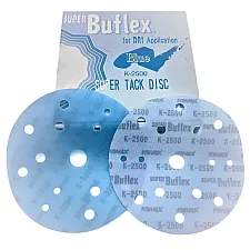 Sanding Disc 152mm 2500 Grit 15-Hole Dry Finish Preserves Paint Structure, Kovax