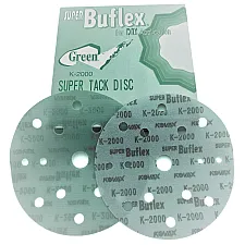 Sanding Disc 152mm 2000 Grit 15-Hole Dry Use Preserves Paint Structure Reduces Polishing Time, Kovax