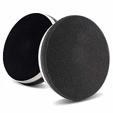 Poleringspad 89 mm Dual Action Temperaturkontroll Konformad Svart Skum, Lake Country