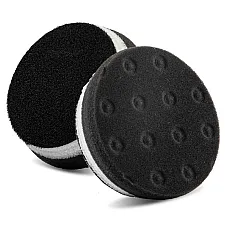 Svart Poleringspad 89mm Dual Action Temperaturkontroll Konformad Hållbar Skum, Lake Country