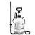 Acid-Resistant Industrial Sprayer 7L Viton Seals Degreasing Disinfection MAROLEX