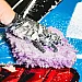 Monster Shine Amethyst Viscose Wash Pad - poręczny pad do mycia auta, 1400gsm