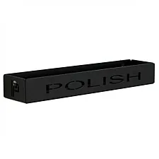 Storage Tray 40cm Depth 86mm Durable Steel Powder Coated Polish, POKA