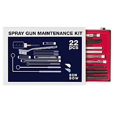 Spray Gun Cleaning Kit 22 Pieces, Brushes & Needles, BenBow